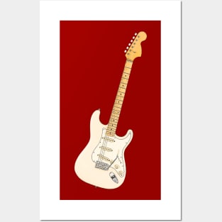 Electric Guitar #4 Posters and Art